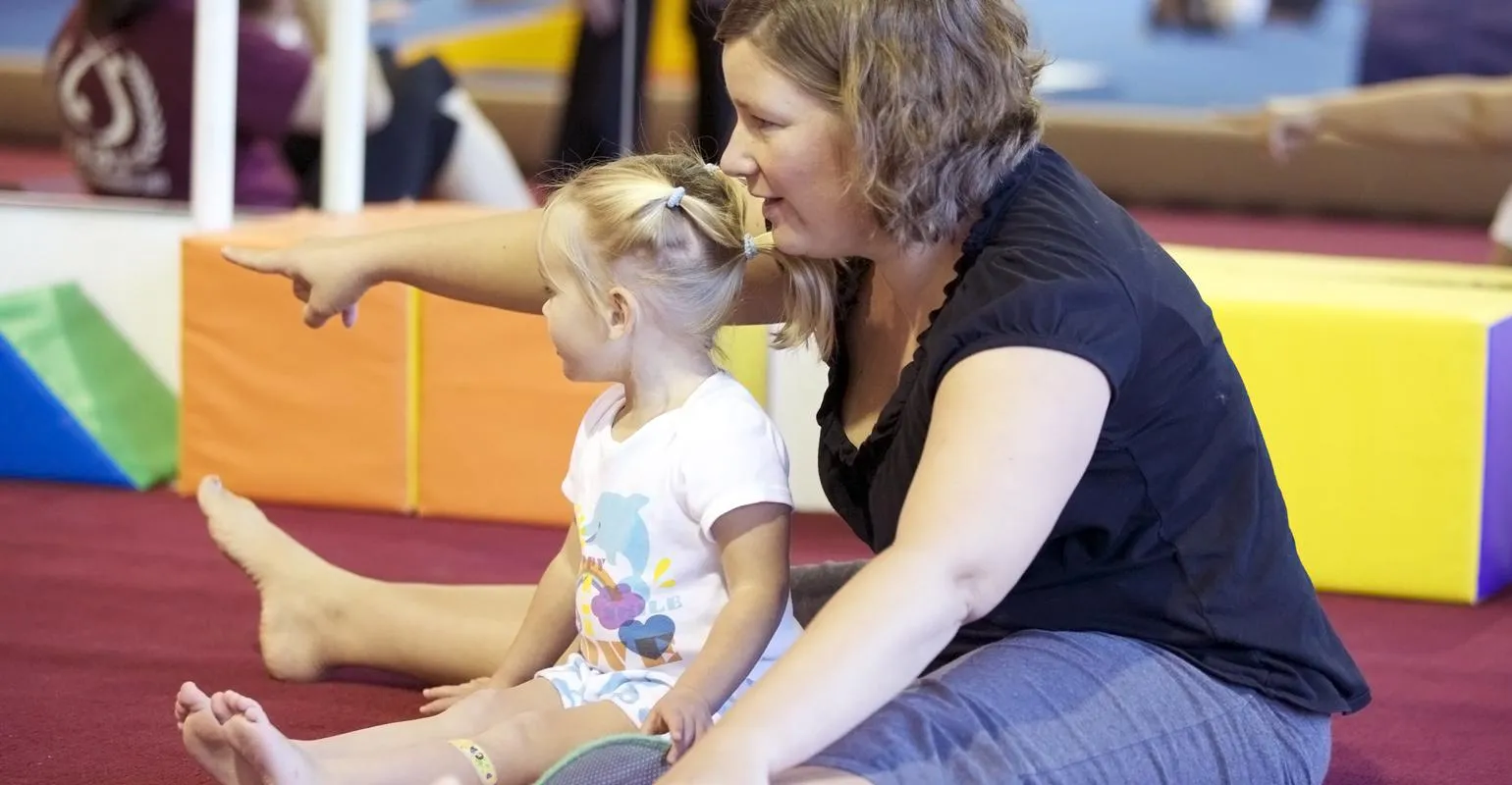 Toddler & Parent Gymnastics at Elite Gymnastics Academy in Burnsville